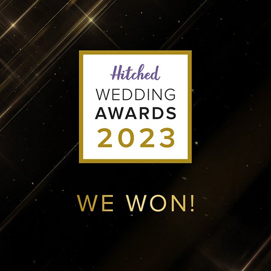 Wedding awards 2023 award certificate