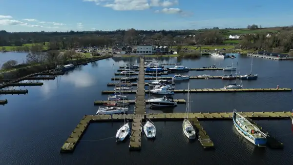 Ballyroney Marina drone photo